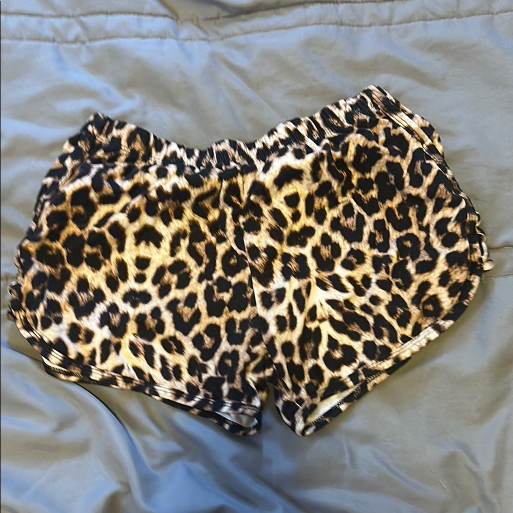 Leopard Print Women's Shorts